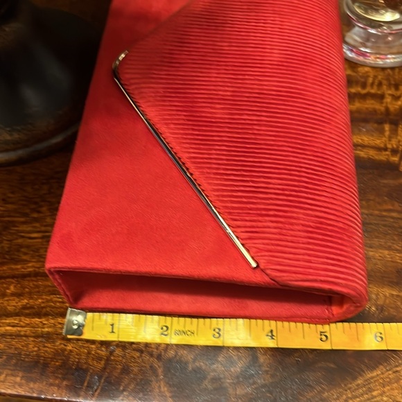 Evening Clutch / Purse in Red - Picture 10 of 13